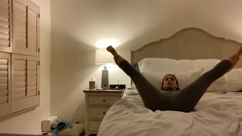 Christina Khalil Naked Tease Changing Clothes