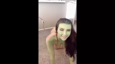 Sunny Ray Nude Beast Girl Masturbating