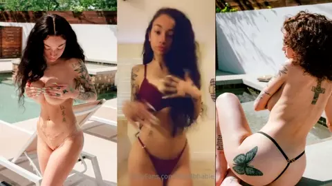 Bhad Bhabie Nude Striptease Dm Lingerie