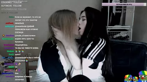 Russian Teens Make Out For Big Donations