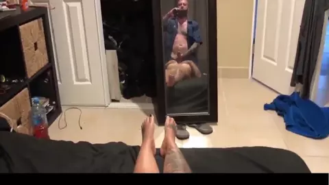 Asian cumslut slurping on dick and balls