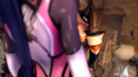Widowmaker Ambushes and Fucks Tracer - Tsoni