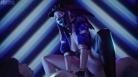 Akali KDA Riding a Dick - FritzHQ