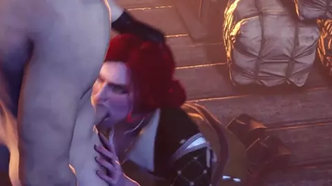 Triss Merigold Double Penetration - Bluelightsfm