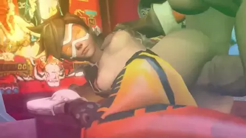 Zarya Fucks Tracer - Fluffypokemon