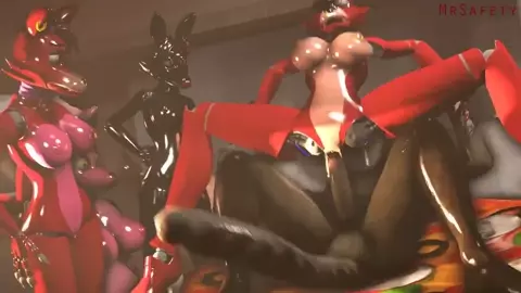 Furry Cums Inside Foxy - MrSafety