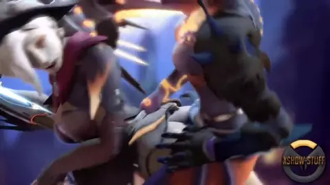 Demon Symmetra x Witch Mercy - Xshdw
