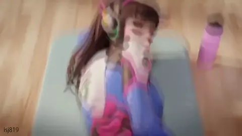 Stretching with D.Va - Isj819