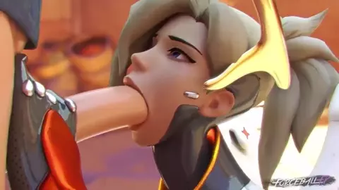 Mercy Licking and Blowing - Forceballfx