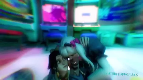 D.Va and Mercy Playing with a Huge Dick - Stealthclobber