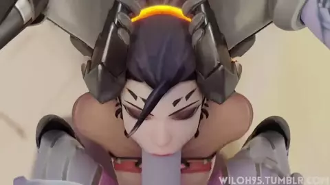 Widowmaker Facefucks Mercy - Wiloh95