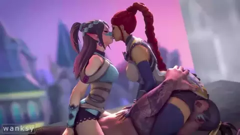 Cassie x Ying x Hanzo - Wanksysfm