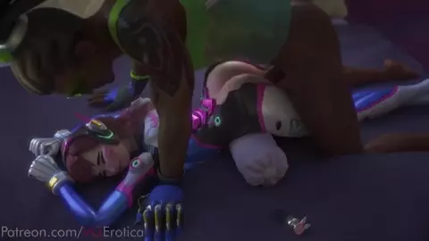 Lucio Teaches D.Va a Lesson - Vgerotica