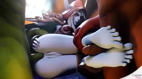 Sylvanas Anal Drilling - Colonel Yobo