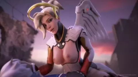 Mercy Riding Soldier 76 Cock - Ellowas
