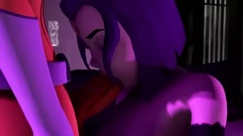 Raven X Starfire - BlackjrXIII
