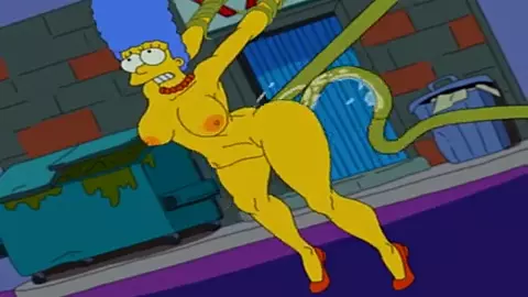 Marge Simpson and alien's fucked - Nstat