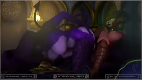 Xelthia Takes A Ride - Jessica3D