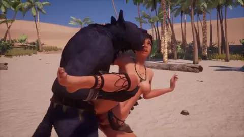 Maya and Black Wolf -Adeptus Steve