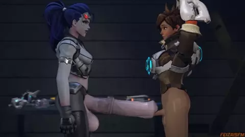 Tracer X Widowmaker Futa - Feizaisfm
