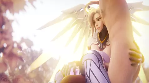 Mercy and Widowmaker Threseome - Gnomfist