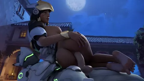 Pharah and Genji - Arhoangel