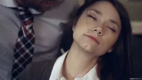 Hurricane Fuck With Little Hottie In School Uniform