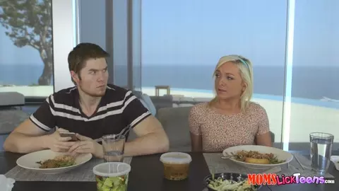 Nina Elle Licks Her Son's Girlfriend