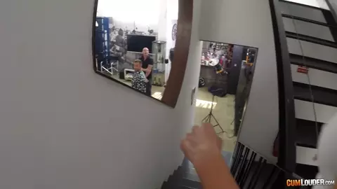 Home Sex Party For Three Little Pornstars
