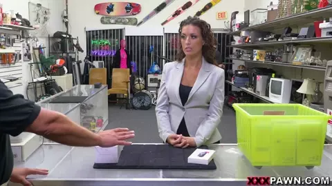 Curly Latina In Laptop Service