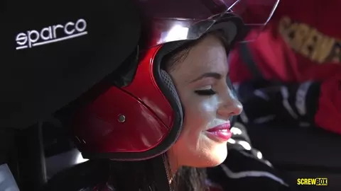 Hot Racer Gets Fucked Hard In All Holes