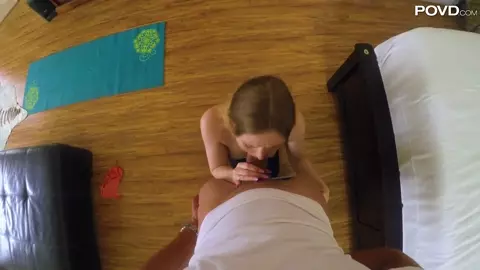 Fitness Time With A Little Cutie, POV