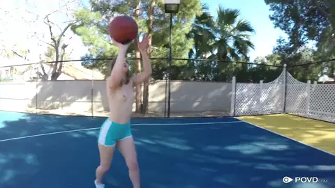 A Little Horny Basketball Player
