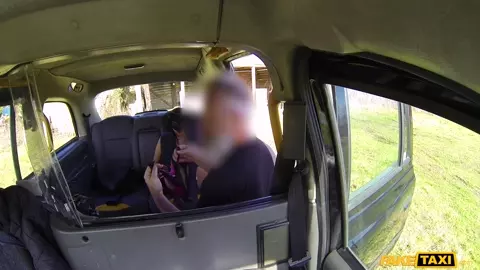 A Little Tease In The Taxi