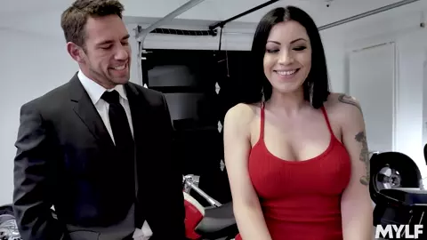 Quick Ride On A Biker's Dick