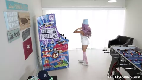 Super Small Asian Gamer