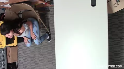 Petite Asian Teen Gets Punished For Shoplifting