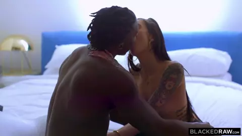 Huge Black Guy Anally Fucks A Petite Brunette