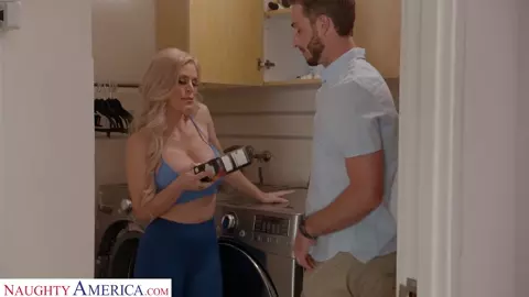 Doing Some Work Around Her House