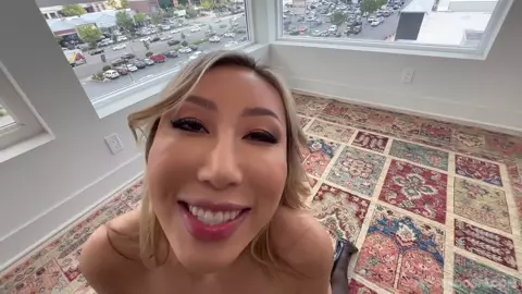 Asian Hottie Versus Monster Rod