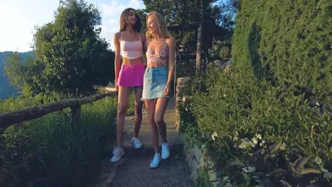 Burning Lust Between Long Legs