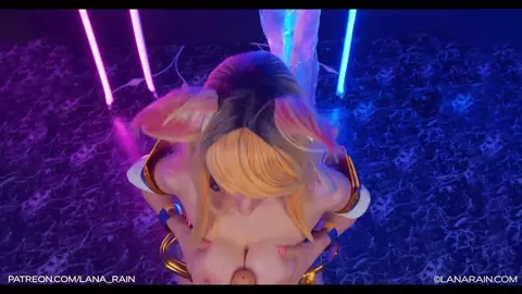 Lana Rain - KDA Ahri Invites You Backstage
