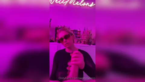 Wett Melons - Purple Light Handjob