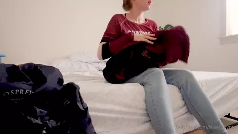 Rose Kelly - The Woods Wizard Dildo Riding