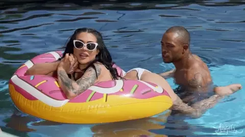 TransAngels Eva Maxim, Justice - Eva's Creamy Pool Fuck