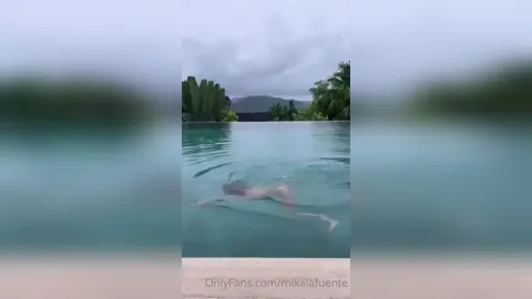 Mikaela Lafuente Nude Swimming Pool PPV Onlyfans Video Leaked.mov