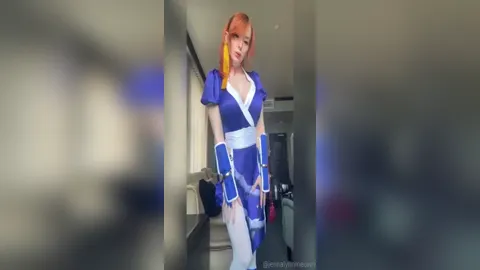 Jenna Lynn Meowri Sexy Cosplay Strip Tease Video Leaked