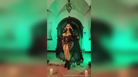Bishoujomom Sexy FrankenMILF Lingerie Strip Tease