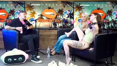 Dainty Wilder squirting Ryan Pownall on pillowtalk pod