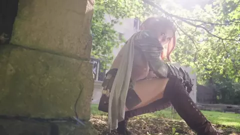 Jessica Nigri Sexy Cosplay Strip Tease